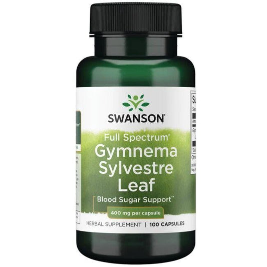 Swanson Full Spectrum Gymnema Sylvestre Leaf 400mg 100 caps
