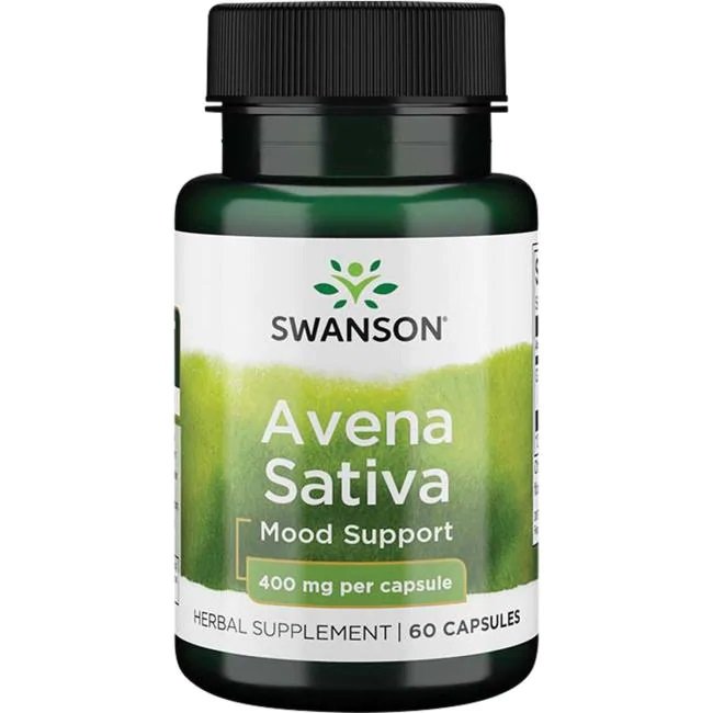 Swanson Avena Sativa 400mg 60 caps