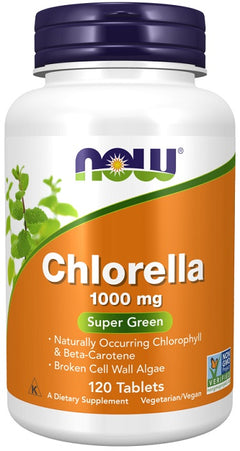 NOW Foods Chlorella 1000mg 120 tabs