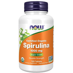 NOW Foods Spirulina 1000mg 120 tabs