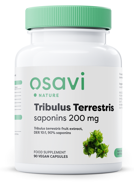 Osavi Tribulus Terrestris Saponins 200mg 90 vegan caps