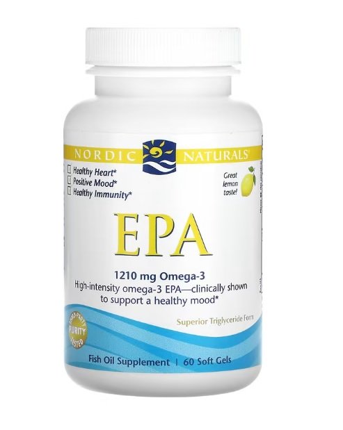 Nordic Naturals EPA 1210mg Lemon 60 softgels