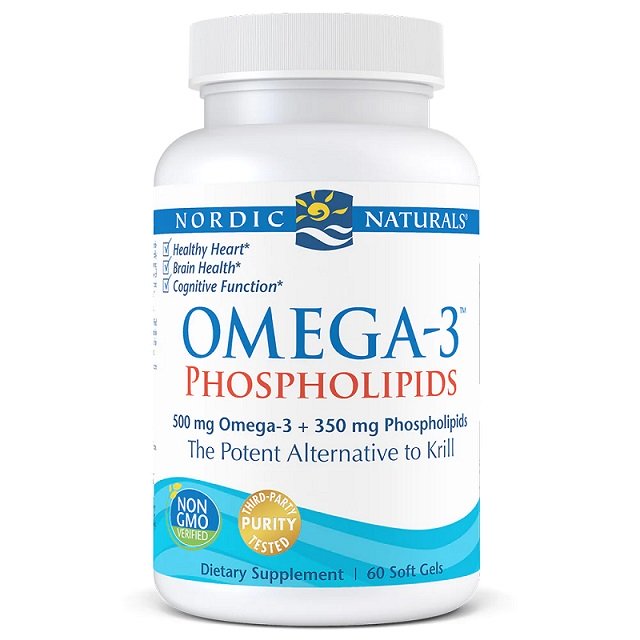 Nordic Naturals Omega-3 Phospholipids 500mg 60 softgels