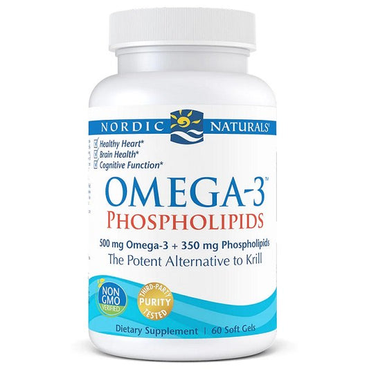 Nordic Naturals Omega-3 Phospholipids 500mg 60 softgels