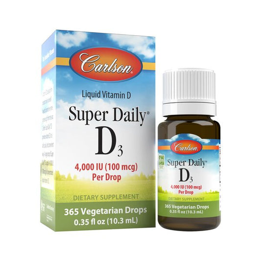 Carlson Labs Super Daily D3 4000 IU 10 ml