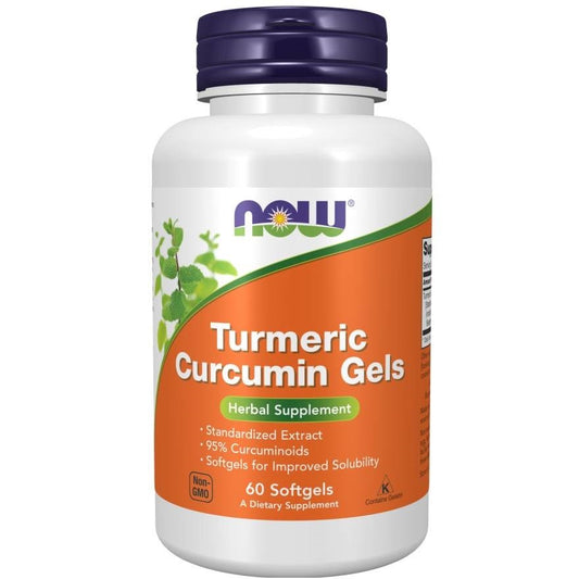 NOW Foods Turmeric Curcumin 60 softgels