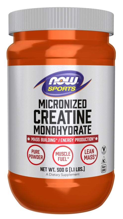 NOW Foods Micronized Creatine Monohydrate 500g