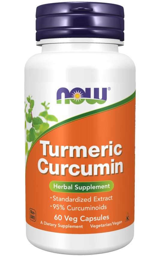 NOW Foods Turmeric Curcumin 60 vcaps