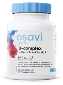 Osavi B-Complex with Choline & Inositol 60 vegan caps