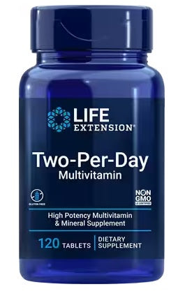 Life Extension Two-Per-Day Tablets 120 tabs