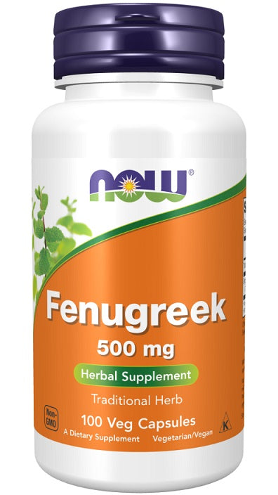 NOW Foods Fenugreek 500mg 100 vcaps