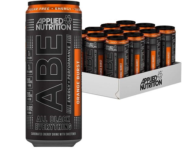 Applied Nutrition ABE Energy + Performance Cans Orange Burst 12 x 330 ml