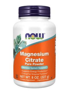 NOW Foods Magnesium Citrate Pure Powder 227g