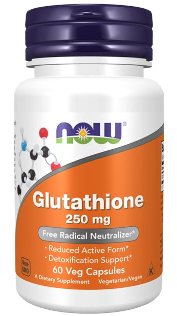 NOW Foods Glutathione 250mg 60 vcaps