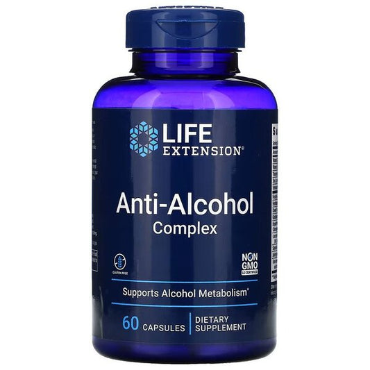 Life Extension Anti-Alcohol Complex 60 caps