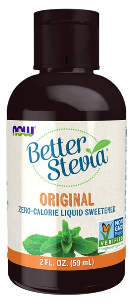 NOW Foods Better Stevia Liquid Original 59 ml