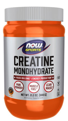 NOW Foods Creatine Monohydrate Pure Powder 600g