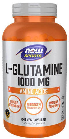 NOW Foods L-Glutamine 1000mg 240 vcaps