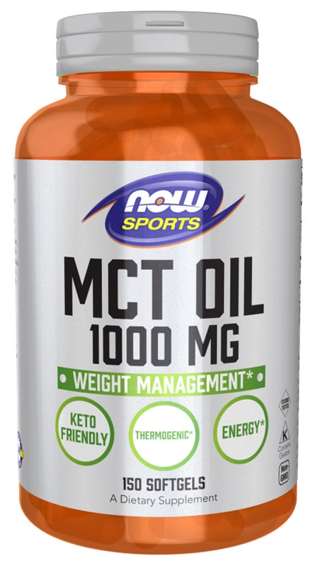 NOW Foods MCT Oil 1000mg 150 softgels