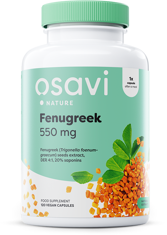 Osavi Fenugreek 550mg 120 vcaps