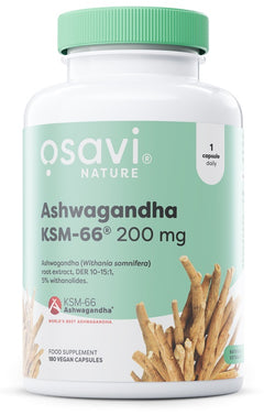 Osavi Ashwagandha KSM-66 200mg 180 vegan caps