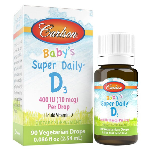 Carlson Labs Baby's Super Daily D3 400 IU 254 ml