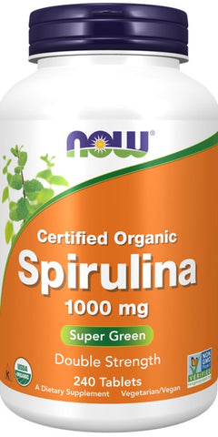 NOW Foods Spirulina 1000mg 240 tabs