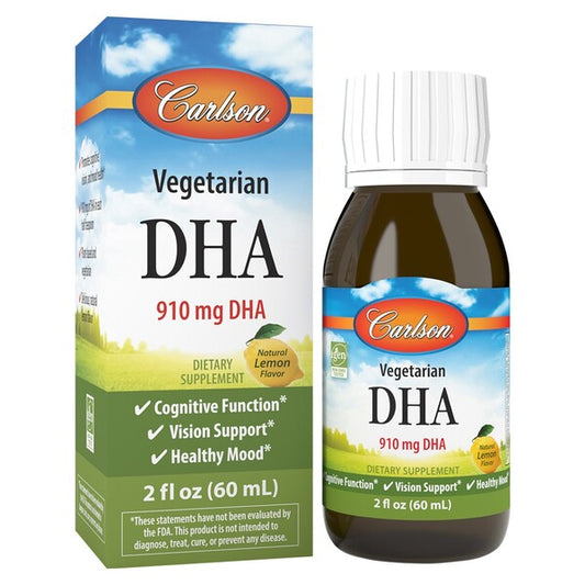 Carlson Labs Vegetarian DHA Natural Lemon 60 ml