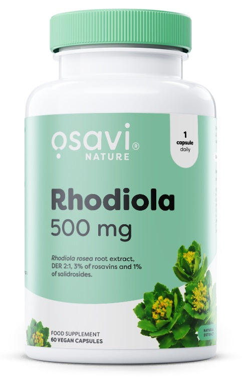 Osavi Rhodiola 500mg 60 vegan caps