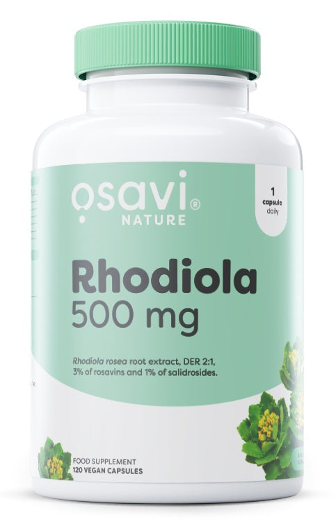 Osavi Rhodiola 500mg 120 vegan caps