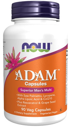 NOW Foods ADAM Multi-Vitamin for Men 90 vcaps