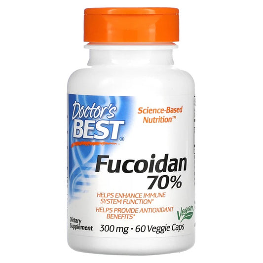 Doctor's Best Fucoidan 70% 300mg 60 vcaps