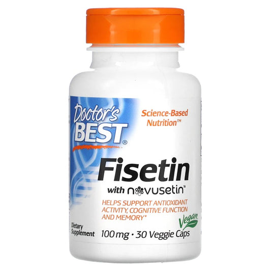 Doctor's Best Fisetin with Novusetin 100mg 30 vcaps