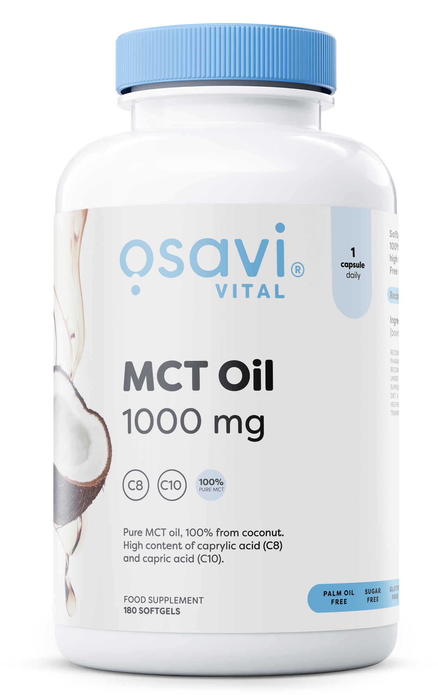 Osavi MCT Oil 1000mg 180 softgels