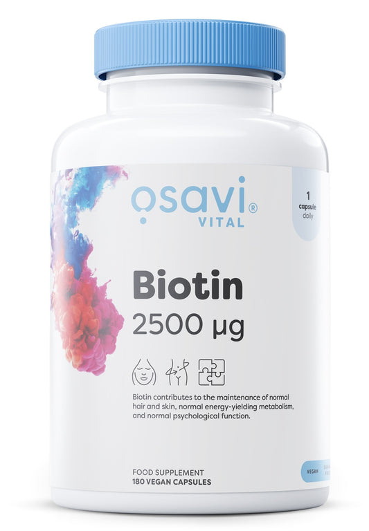 Osavi Biotin 2500mcg 180 vegan caps