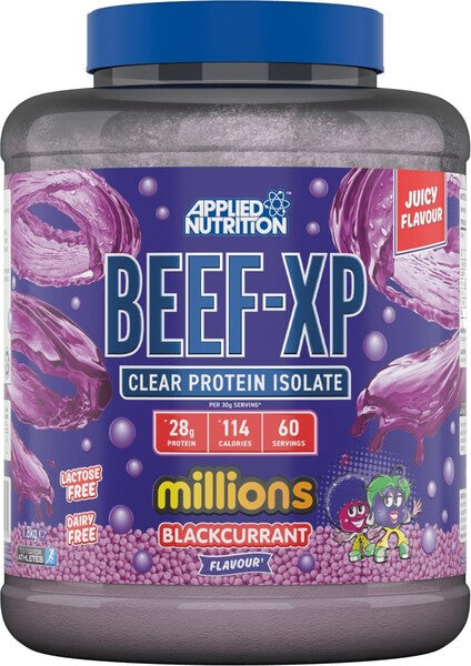 Applied Nutrition Beef-XP Clear Hydrolysed Beef Protein Isolate Millions Blackcurrant 1800g