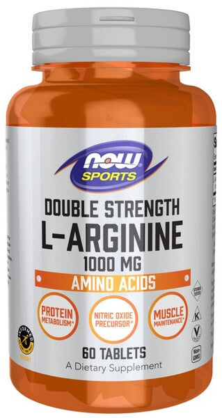 NOW Foods L-Arginine 1000mg 60 tablets