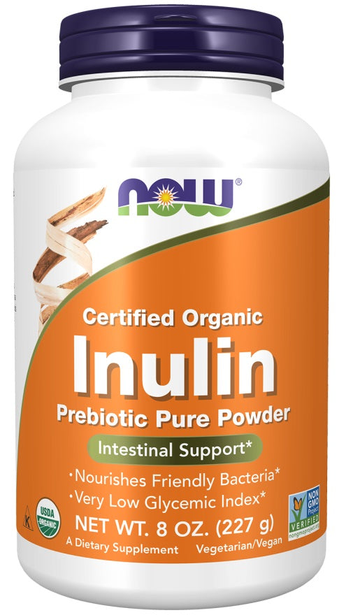NOW Foods Inulin Prebiotic Pure Powder 227g