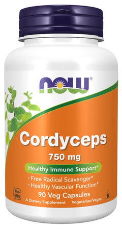 NOW Foods Cordyceps 750mg 90 vcaps