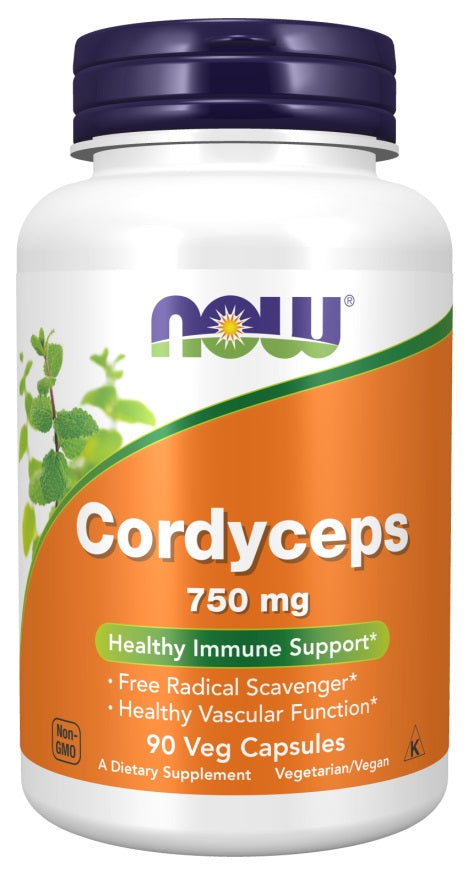 NOW Foods Cordyceps 750mg 90 vcaps