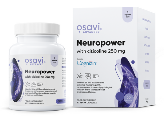 Osavi Neuropower with Citicoline 250mg 30 vegan caps