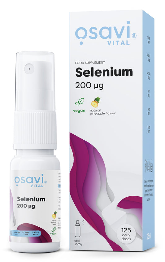 Osavi Selenium Oral Spray 200mcg (Pineapple) 25 ml