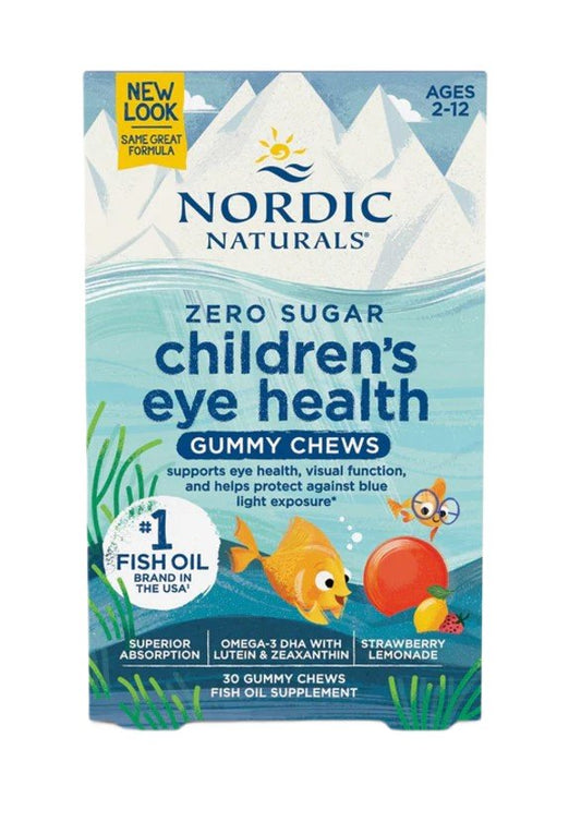 Nordic Naturals Children's Eye Health Strawberry Lemonade 30 gummies