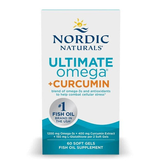 Nordic Naturals Omega Curcumin 1200mg 60 softgels