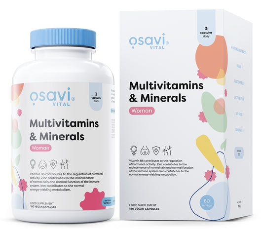 Osavi Multivitamins & Minerals Woman 180 vegan caps