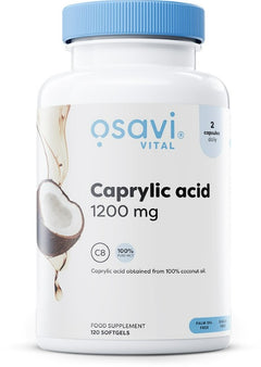 Osavi Caprylic Acid 1200mg 120 softgels