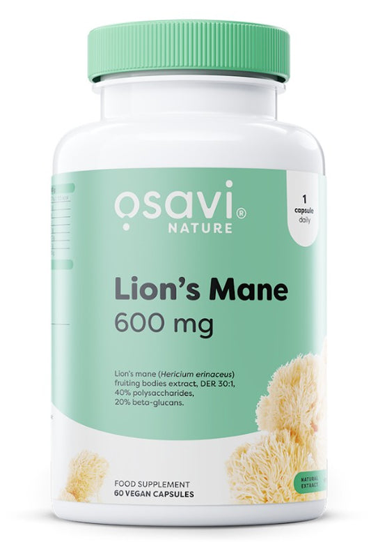 Osavi Lion's Mane 600mg 60 vegan caps