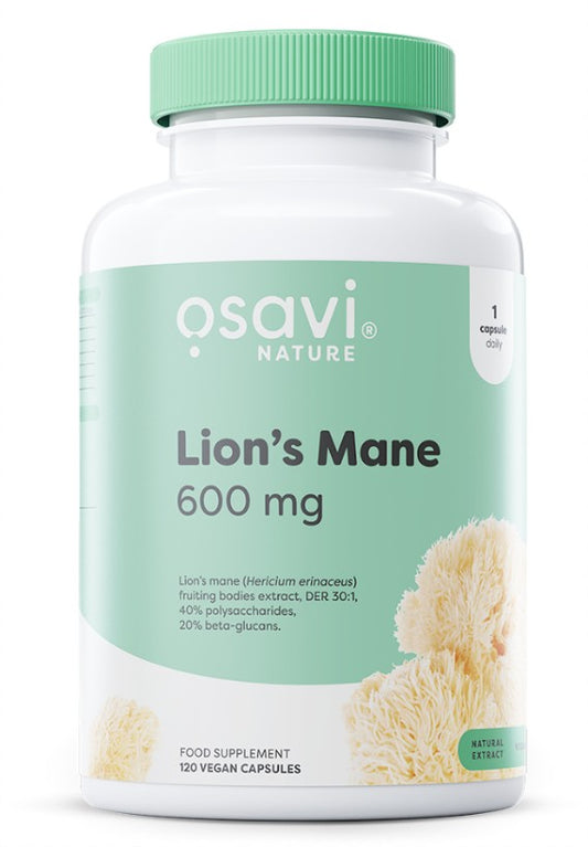 Osavi Lion's Mane 600mg 120 vegan caps