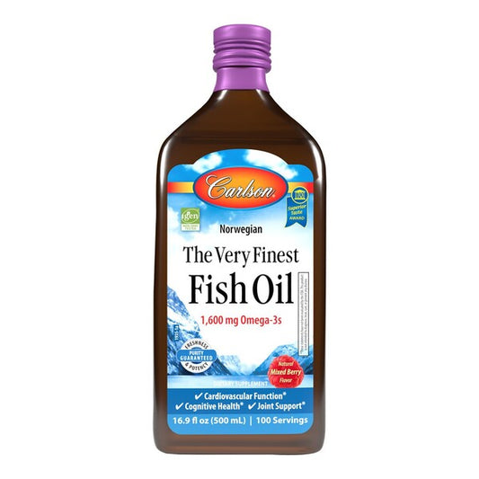 Carlson Labs The Very Finest Fish Oil Mixed Berry 500 ml
