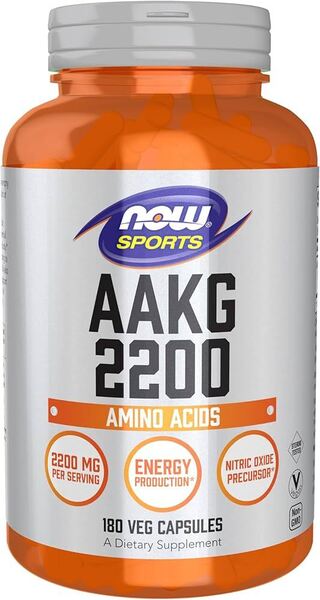 NOW Foods AAKG 2200 180 vcaps